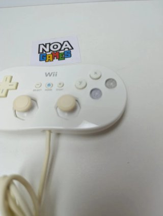 Mando Clásico Nintendo Wii Blanco