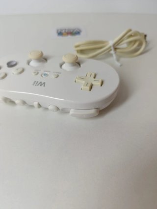 Mando Clásico Nintendo Wii Blanco