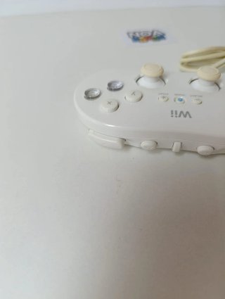 Mando Clásico Nintendo Wii Blanco