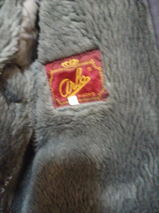 Chaqueta gris con forro interior