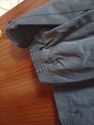 Chaqueta gris con forro interior