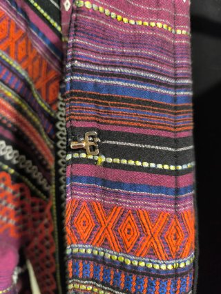 Chaqueta étnica October multicolor