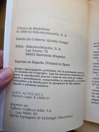 Chistes de madrileños