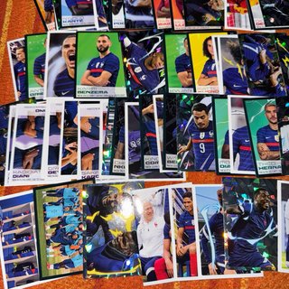 Colección completa Panini Francia Mundial 2022