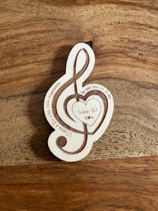 5 Calamite Legno Strumenti Musicali Note
