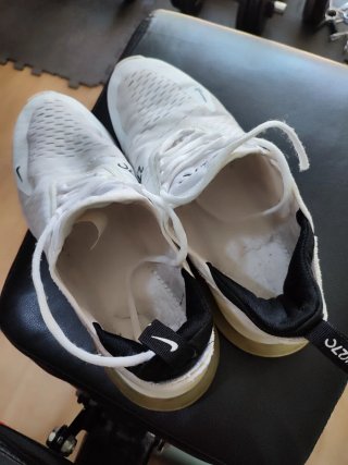 Zapatillas Nike Air Max 270 Blancas Doradas