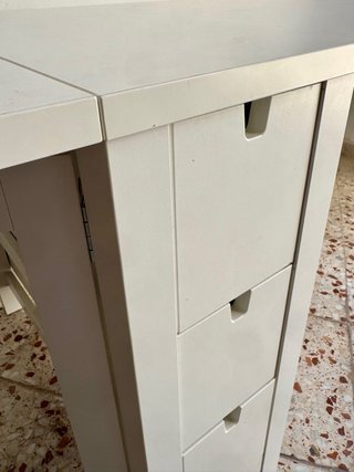 Tavolo Ausiliare Ikea Norden Bianco