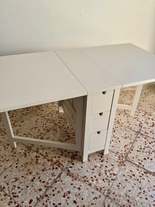 Tavolo Ausiliare Ikea Norden Bianco