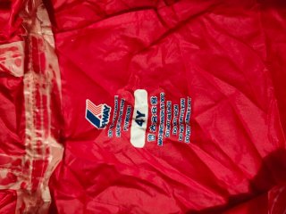 K-Way  Rosso con Logo