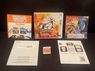 Pokémon Sol Nintendo 3DS Juego