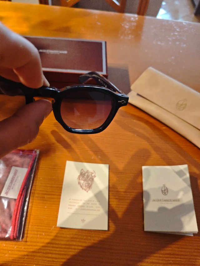 Gafas de Sol Jacques Marie Mage Negras/Marrones