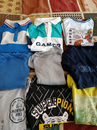 Lote Ropa Niños Manga Larga