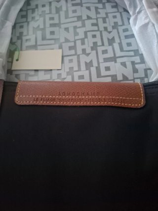 Bolso Longchamp Negro Marrón Mujer