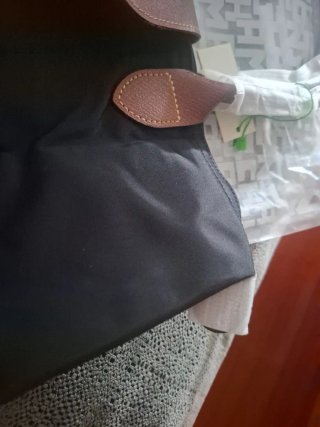 Bolso Longchamp Negro Marrón Mujer