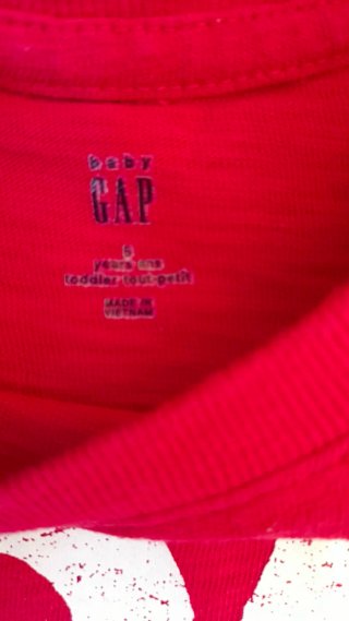 Conjunto 5 años Camiseta GAP