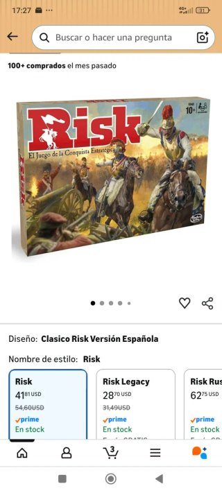 Risk: El Juego de Conquista Estratégica