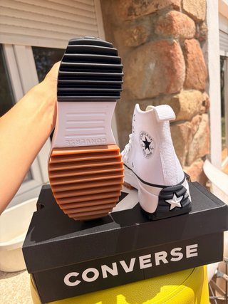 Converse Run Star Hike Blancas Talla 38