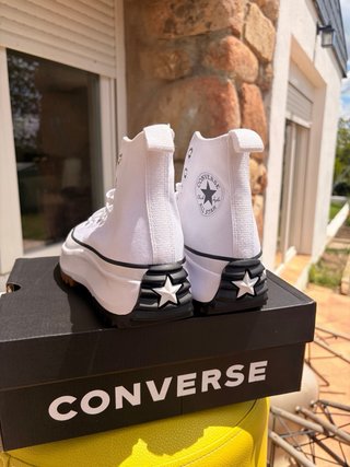 Converse Run Star Hike Blancas Talla 38