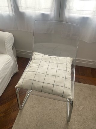 Silla transparente Tobias