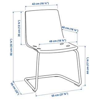 Silla transparente Tobias