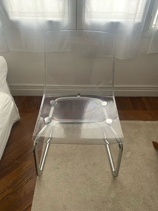 Silla transparente Tobias