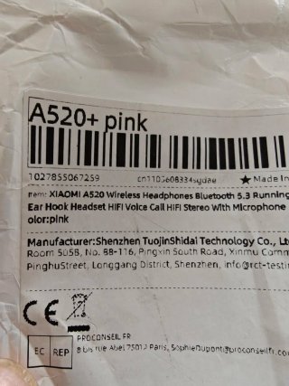 Auriculares Xiaomi Bluetooth Fitness Beige