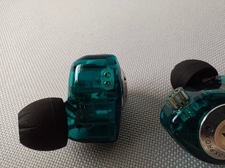 Auriculares in-ear KZ EDX Pro X con micro - Verdes