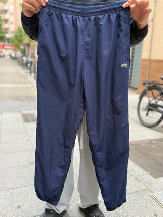 Conjunto Lacoste Original Sport Azul Talla M