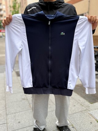 Conjunto Lacoste Original Sport Azul Talla M