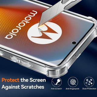 Vauki funda transparente antigolpes Motorola