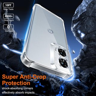 Vauki funda transparente antigolpes Motorola
