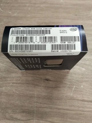 Intel Core i5-9600KF 3,70 GHz Procesador 6 núcleos