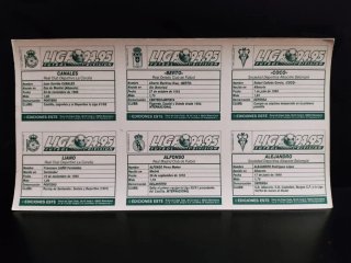 Cromos Fútbol Liga 94-95