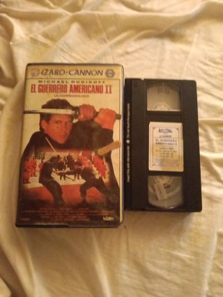 4 Películas VHS Acción/Crimen/Thriller Español