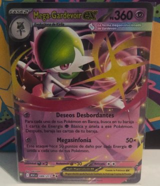 Carta Pokémon Mega Gardevoir EX ASC 089/217