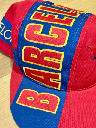 Gorra Barcelona vintage futbol