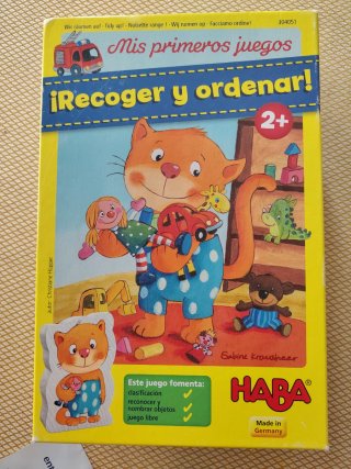 Juego Haba ¡Recoger y ordenar! 2+