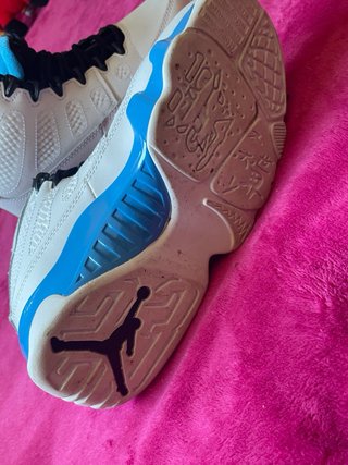 Jordan 9 Retro Blanco Azul