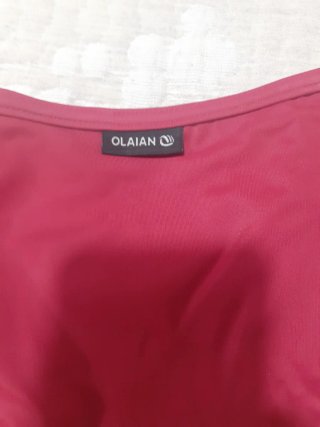 Dos bikinis  triangulares de Decathlon Talla 36