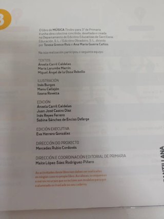 Música, Tiroliro, 3 Primaria