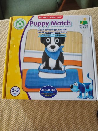 Puppy Match The Learning Journey Puzzles
