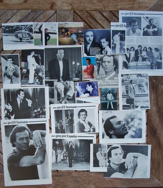 Lote Julio Iglesias + de 200 fotos de revistas