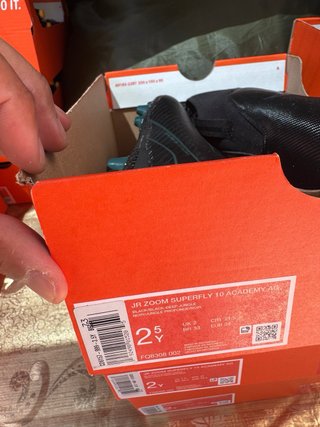 Botas de fútbol Nike negras
