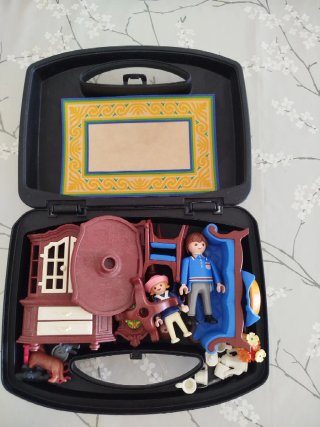 Playmobil salón Casa Familiar y/o Carruaje época.