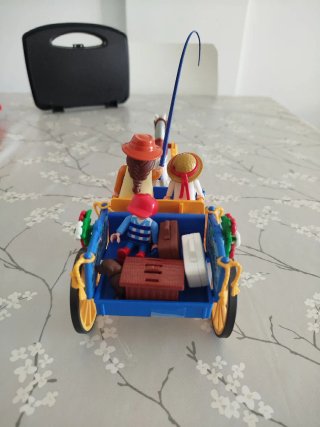 Playmobil salón Casa Familiar y/o Carruaje época.