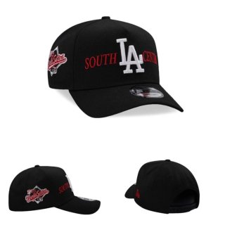 Gorra New Era LA South Central Negra Roja