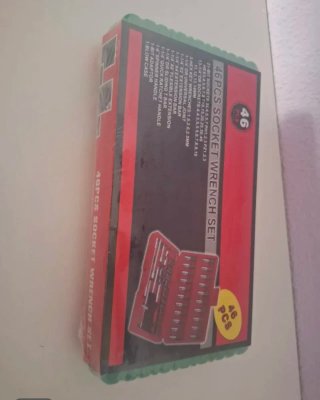 Maletín carraca de 46 herramientas nuevo