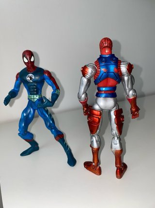 Set 2 spiderman action figure