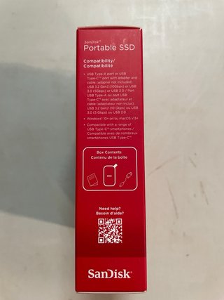 SanDisk SSD Portátil 1TB