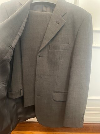 Traje gris Formula Joven